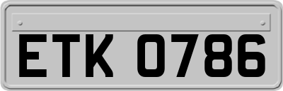 ETK0786