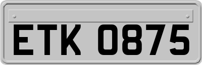 ETK0875