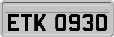 ETK0930