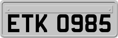 ETK0985