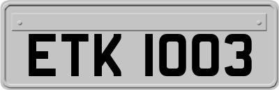 ETK1003