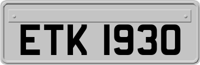 ETK1930