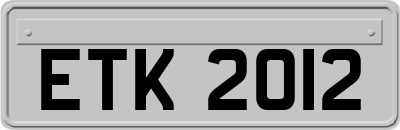 ETK2012