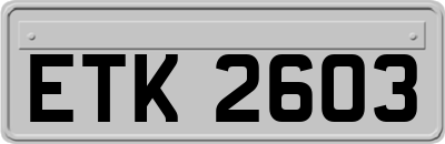 ETK2603