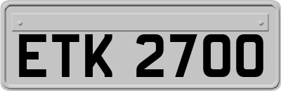 ETK2700