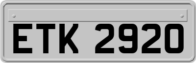 ETK2920