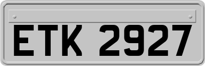ETK2927