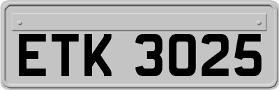 ETK3025
