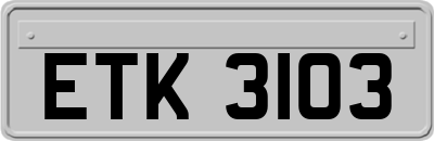 ETK3103