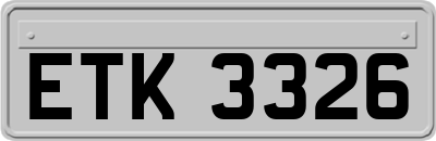 ETK3326