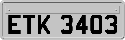 ETK3403