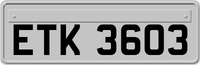 ETK3603