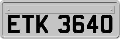 ETK3640