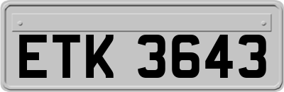 ETK3643