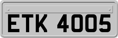 ETK4005