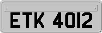 ETK4012
