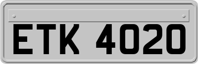 ETK4020