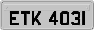 ETK4031