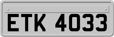 ETK4033