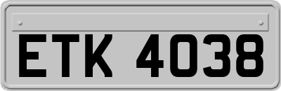 ETK4038