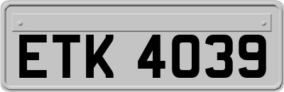 ETK4039