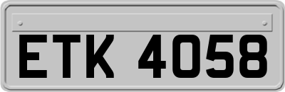 ETK4058