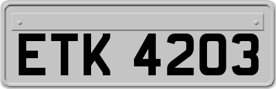 ETK4203