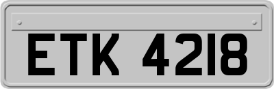 ETK4218