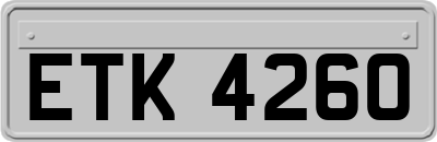 ETK4260