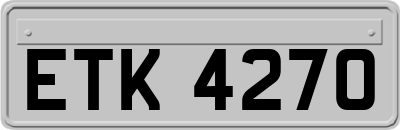 ETK4270