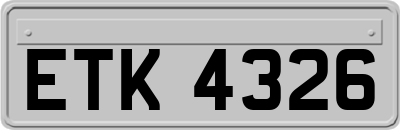 ETK4326