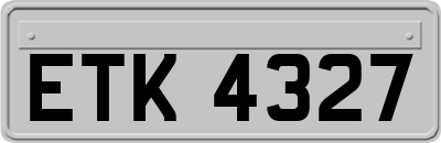 ETK4327