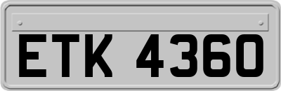 ETK4360