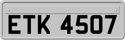 ETK4507