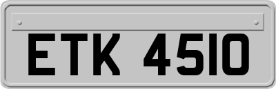 ETK4510