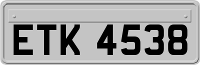 ETK4538