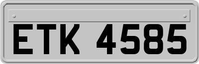ETK4585