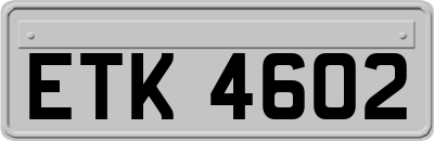 ETK4602