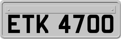 ETK4700