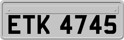 ETK4745