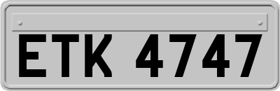 ETK4747