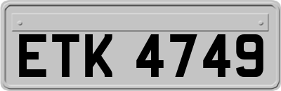 ETK4749