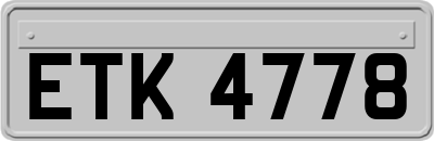 ETK4778