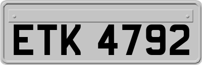 ETK4792