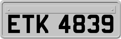 ETK4839