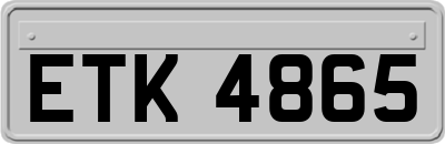 ETK4865