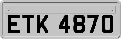 ETK4870