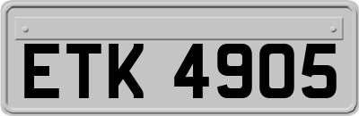 ETK4905