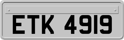 ETK4919
