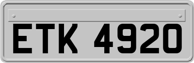 ETK4920